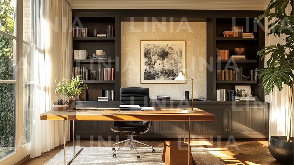 Home Office Teams Background