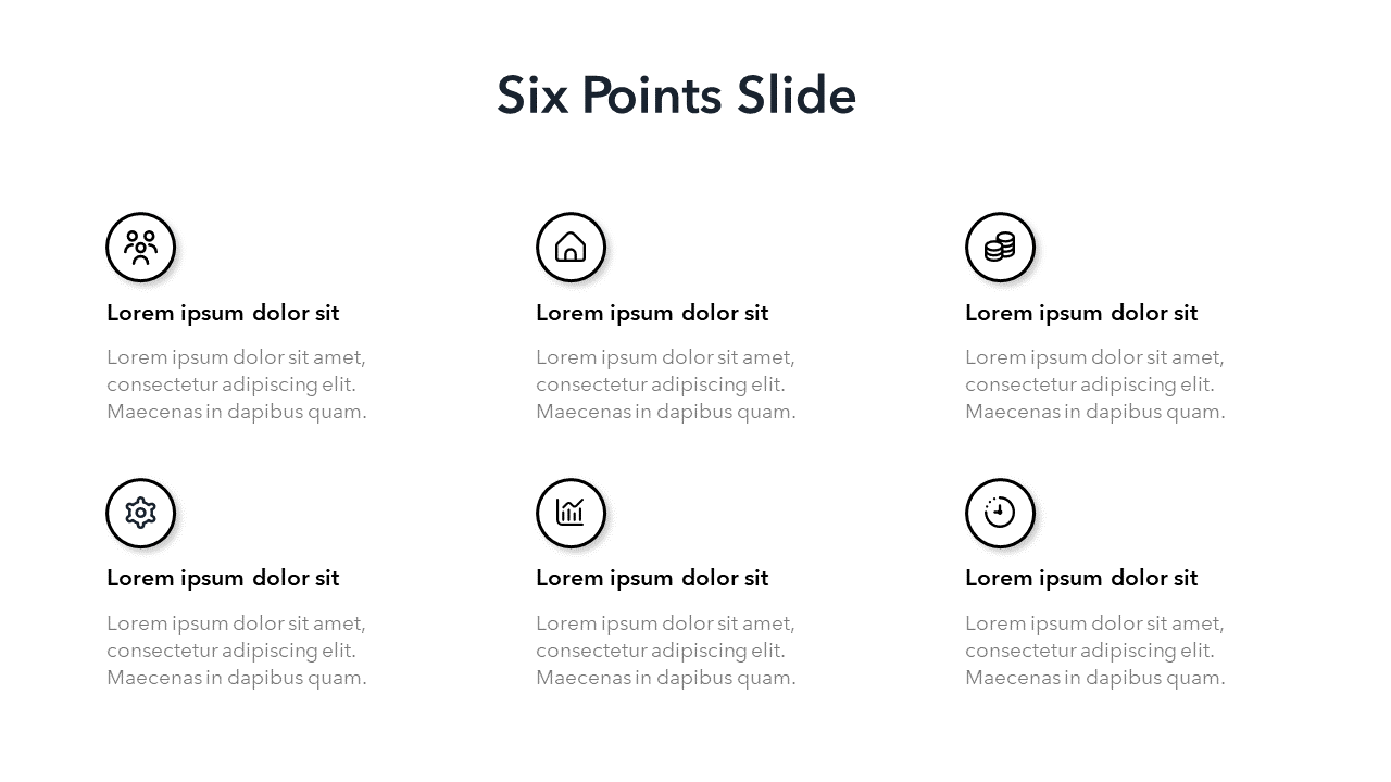 Bullet Point Slide Template
