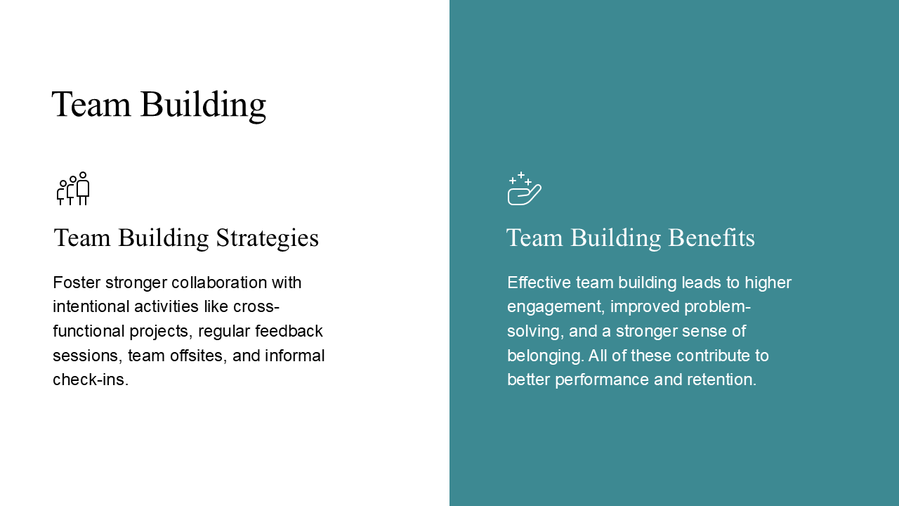 Team Building Slide