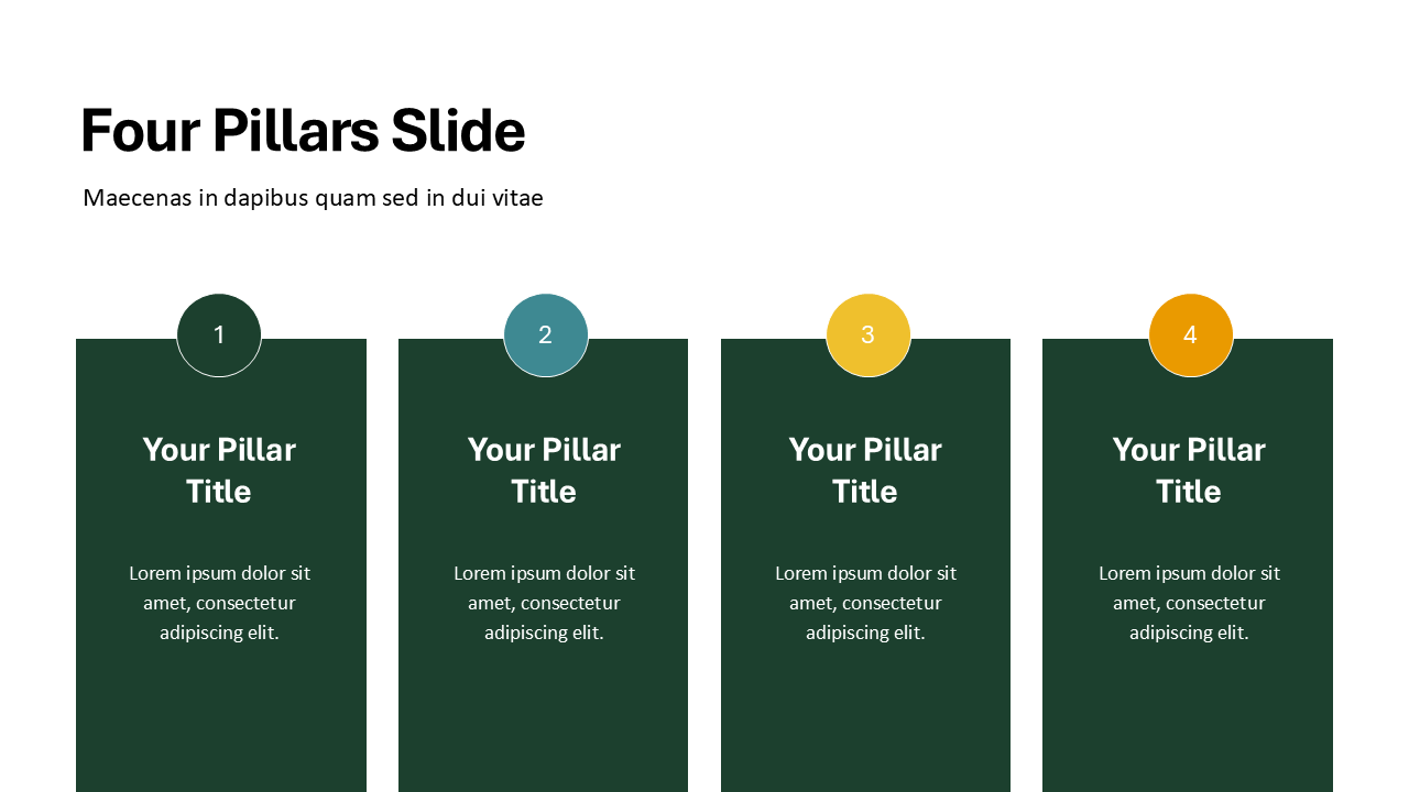 Four Pillars Slide
