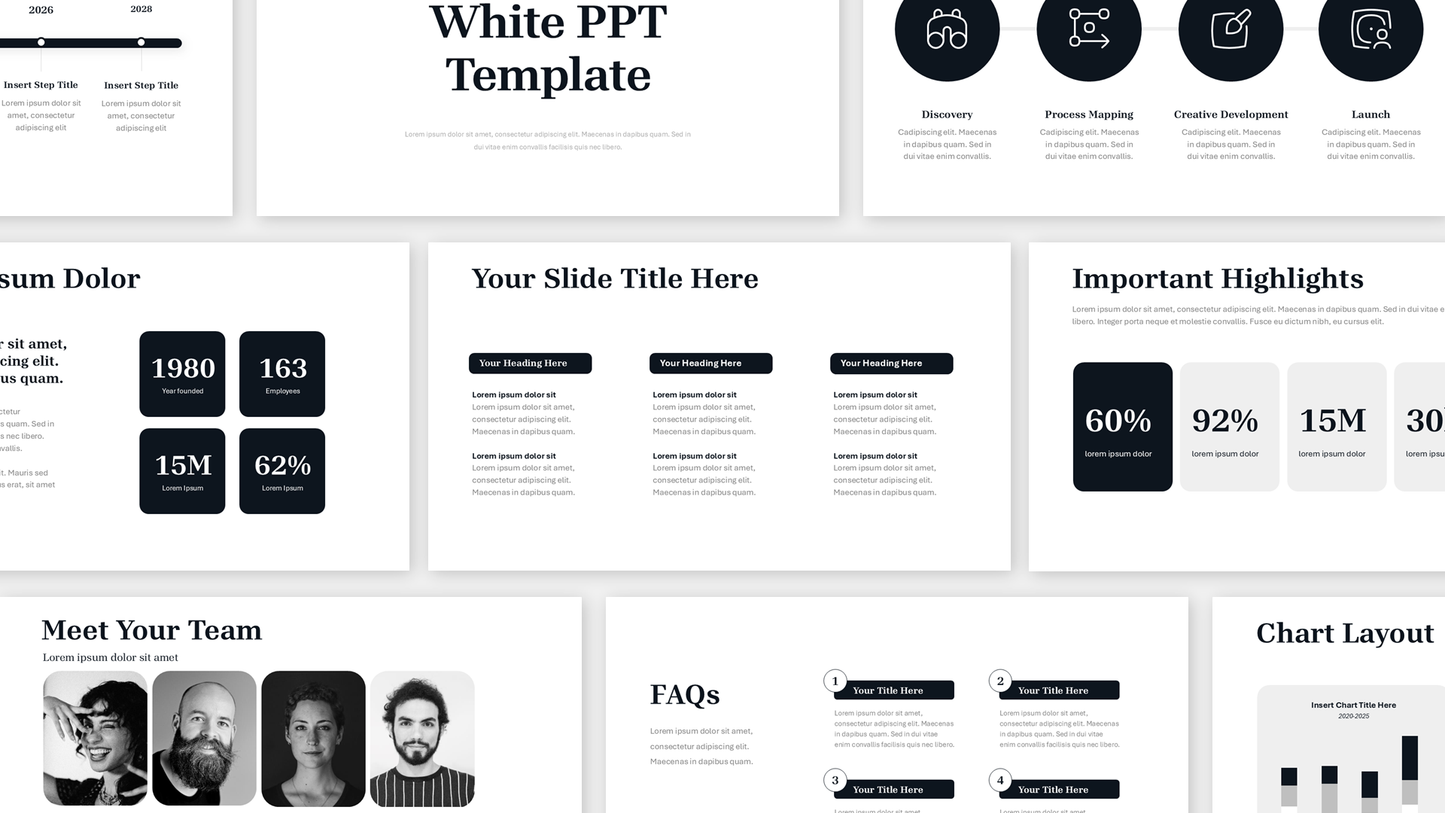White PowerPoint Template
