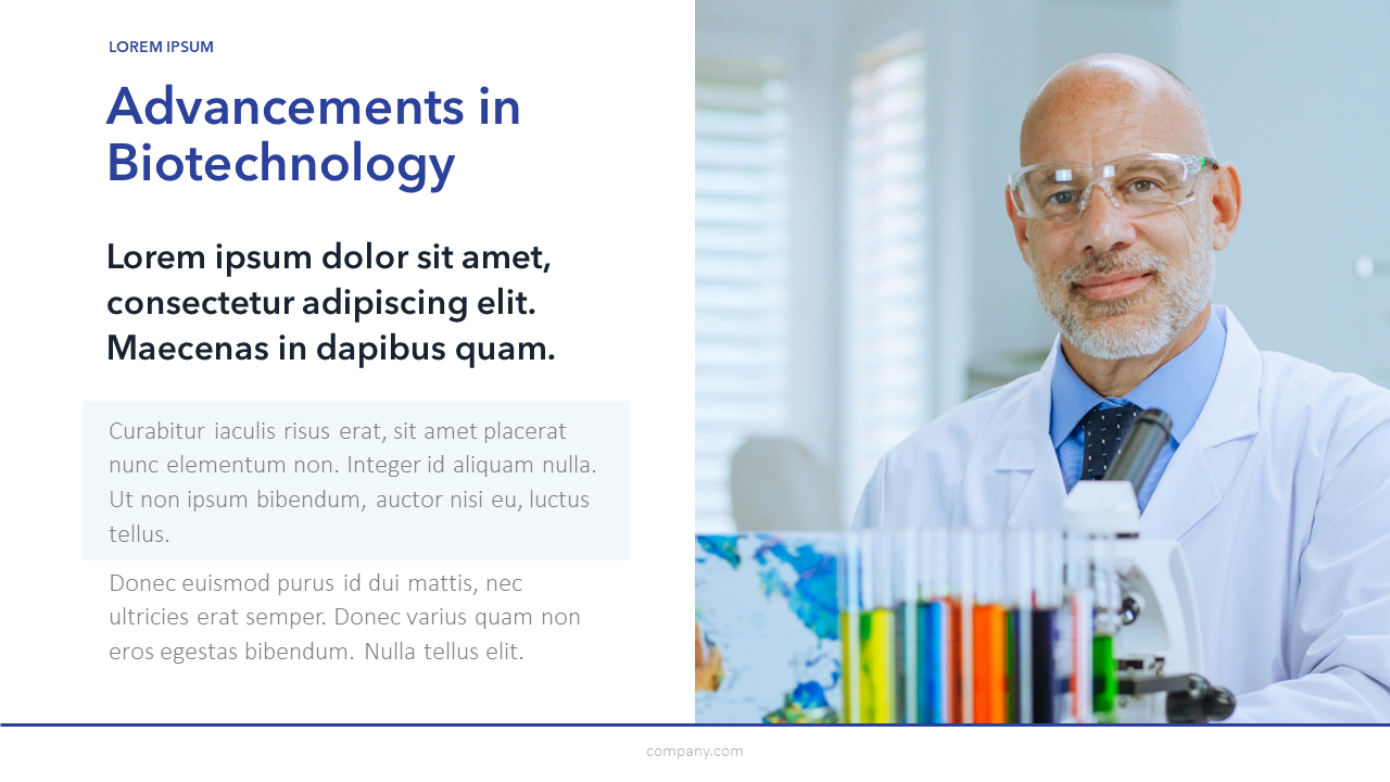 Biotech PowerPoint Template