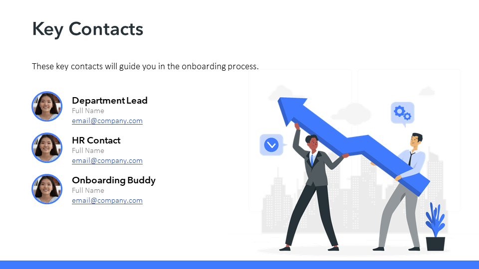 Employee Onboarding Deck