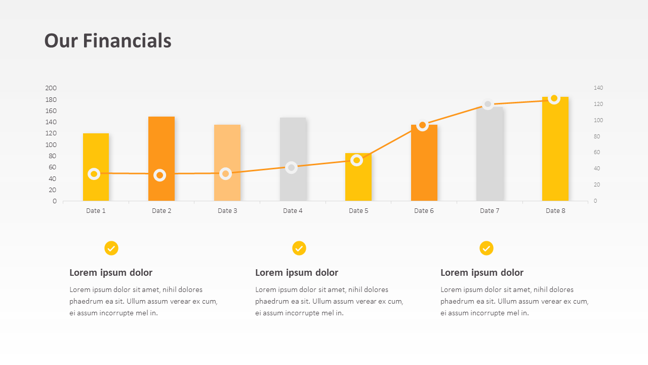Financial Analysis Slide Template