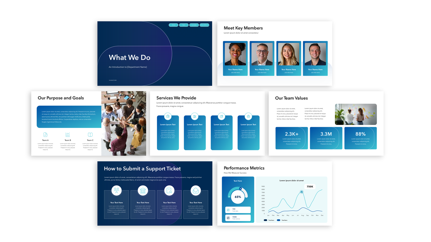 Team Introduction Slides