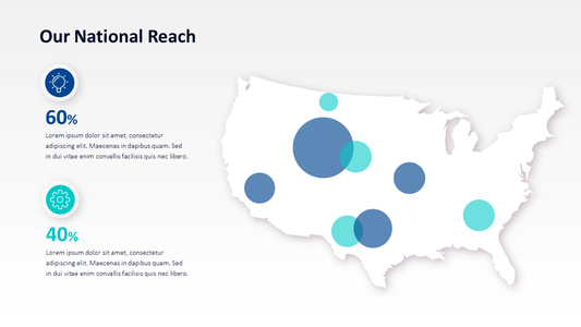US Map Slide Template