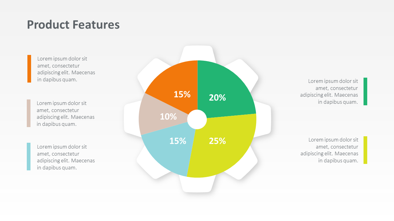 Product Features PPT Slide