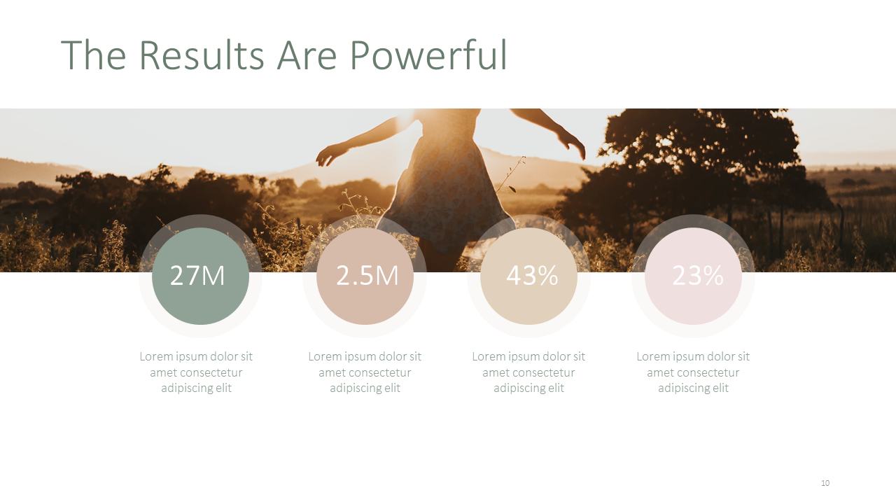 Beauty Products PPT Template