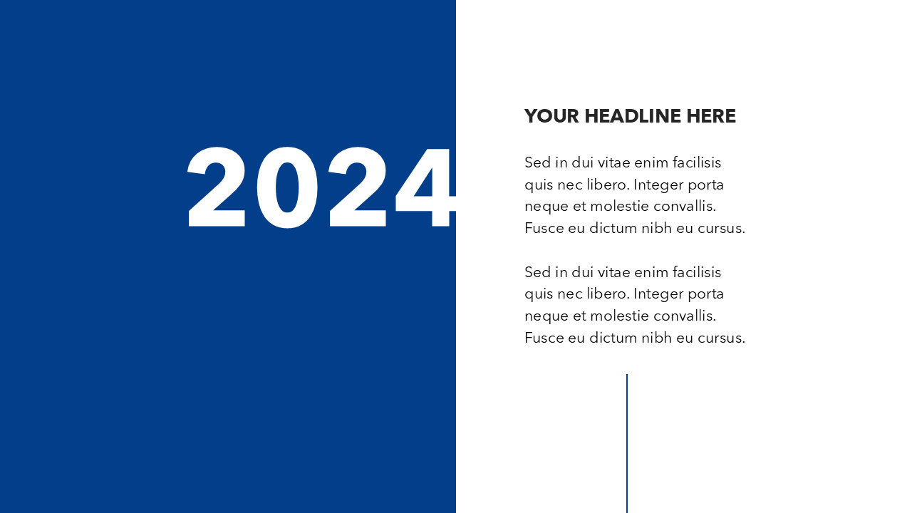 Blue PowerPoint Template