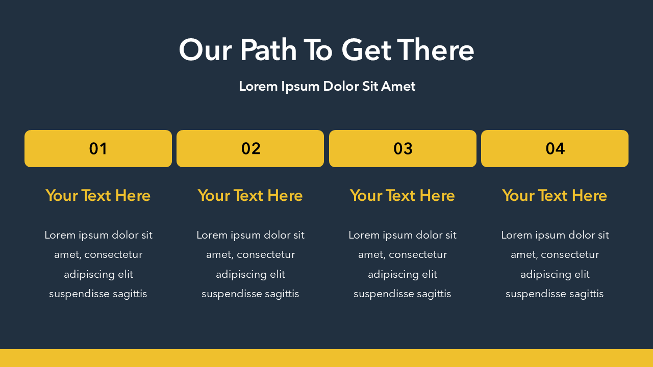 Keynote Speech Template (Black & Yellow)