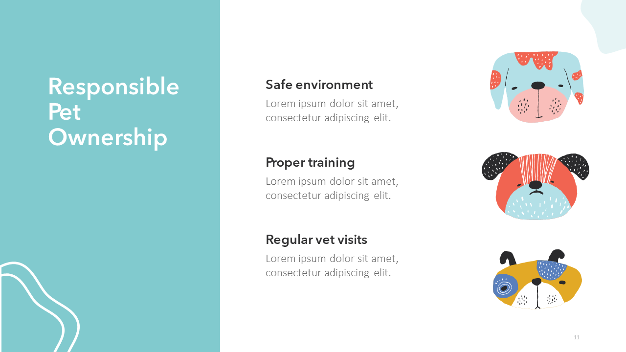 Pet and dog PowerPoint Template