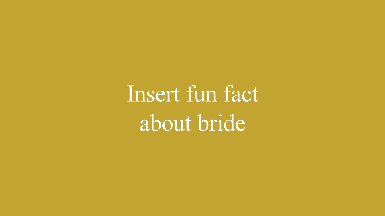 Wedding Slideshow Template PPT