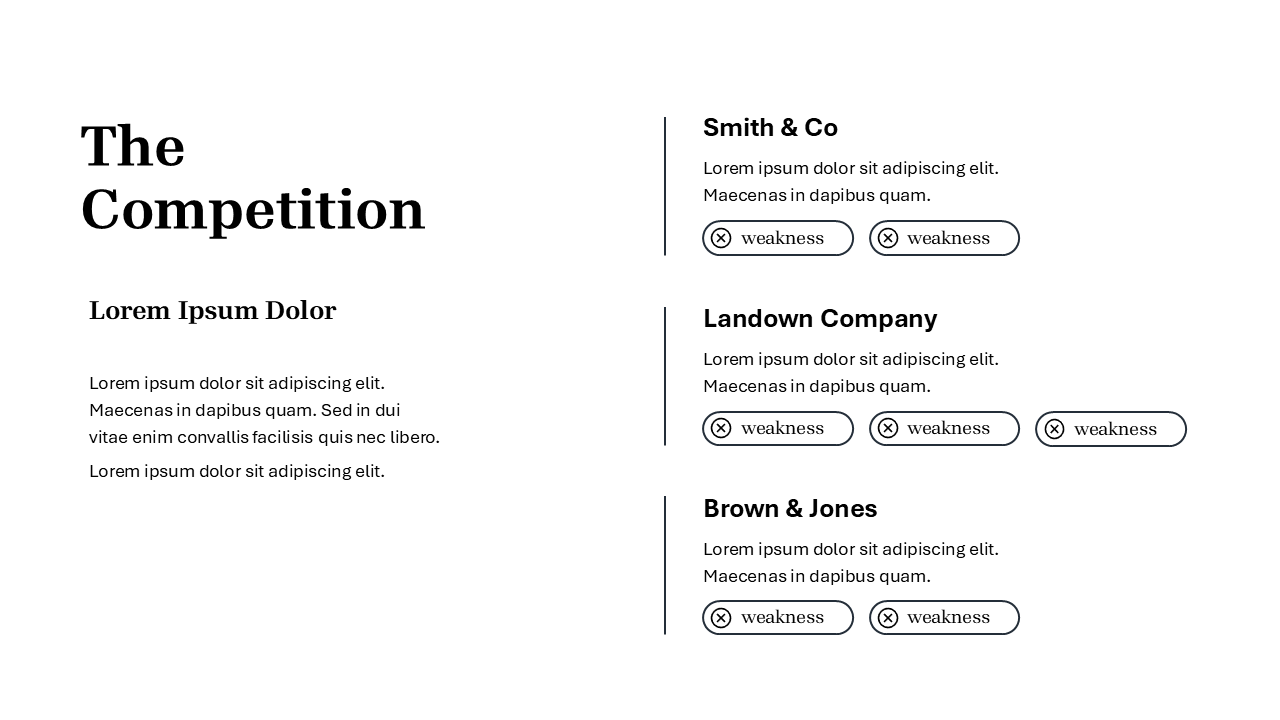 Simple Pitch Deck Template