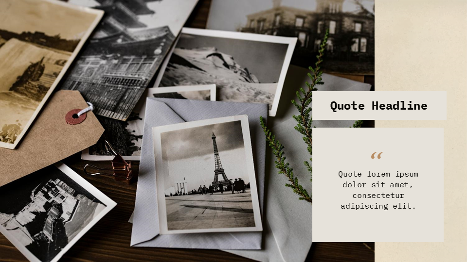 Vintage PowerPoint Template