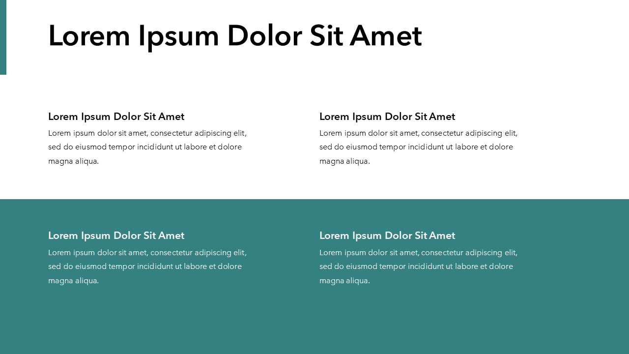 Simple Green PowerPoint Template