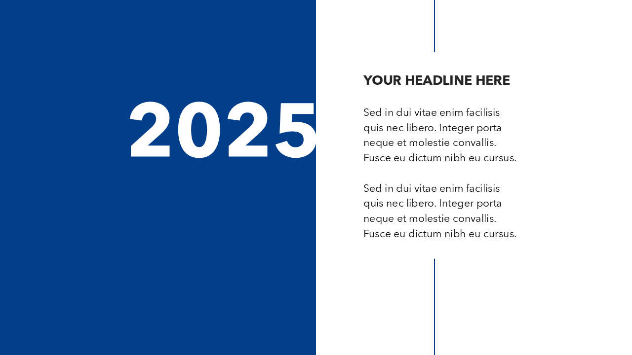 Blue PowerPoint Template