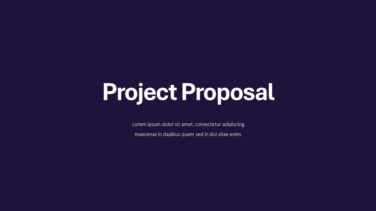 Project Plan PowerPoint