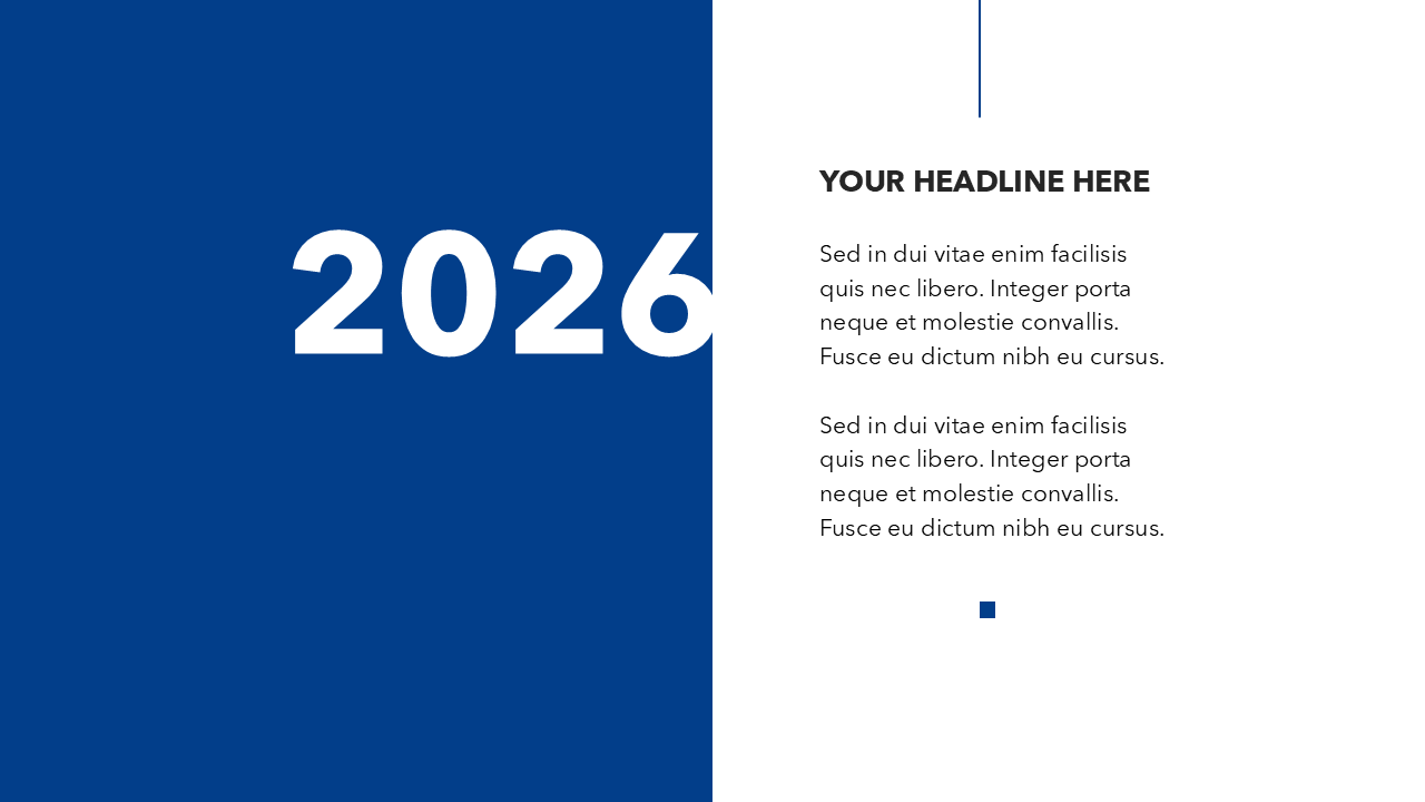 Blue PowerPoint Template