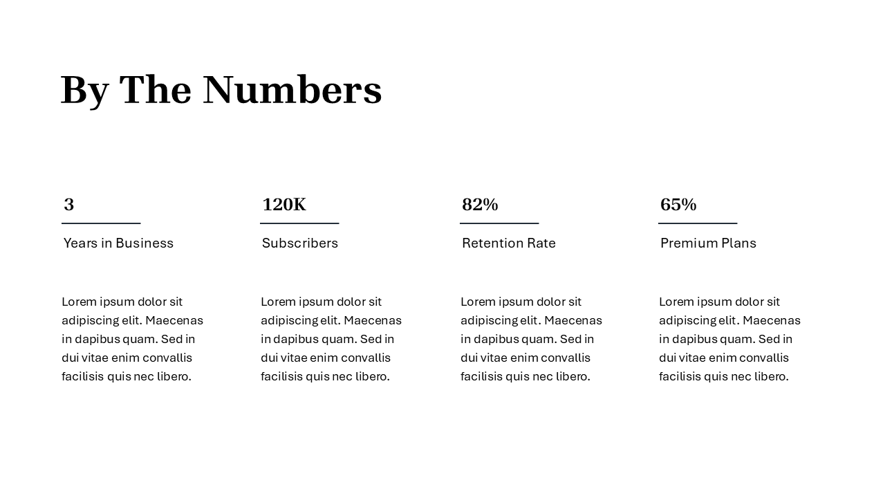 Simple Pitch Deck Template