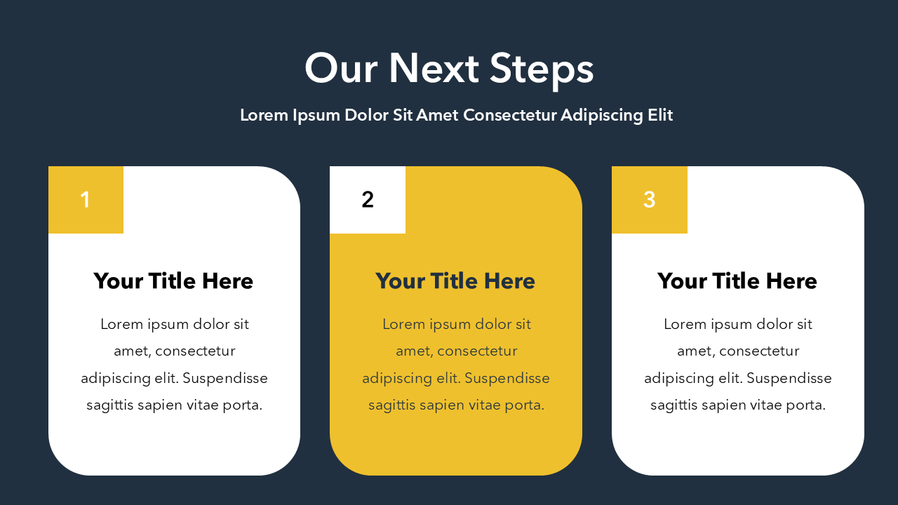 Keynote Speech Template (Black & Yellow)