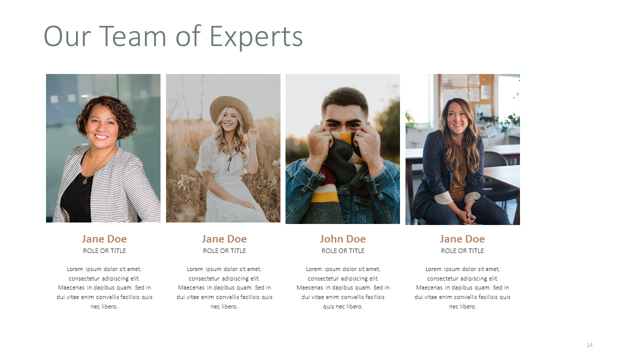 Beauty Products PPT Template