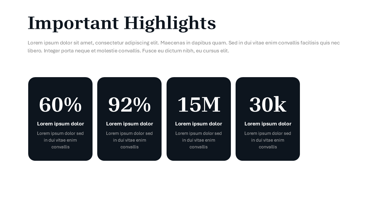 White PowerPoint Template