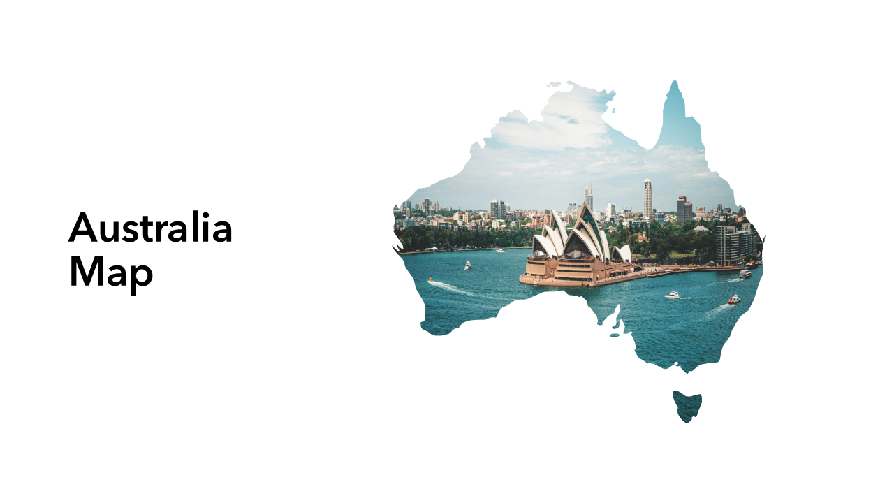 Australia Map PPT Slides