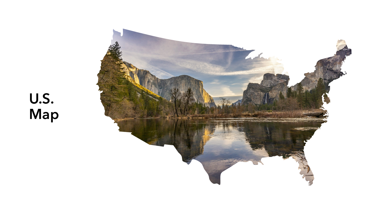 U.S. Map PPT Slides