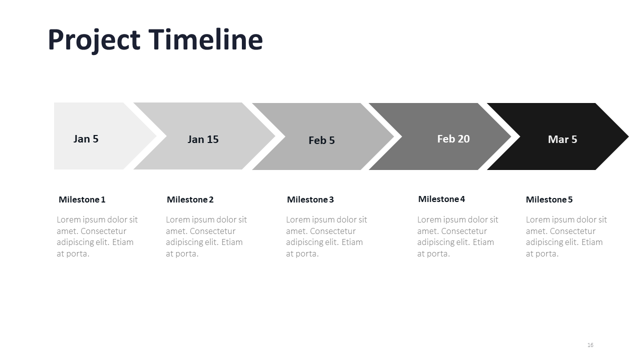 Minimalist Report Template