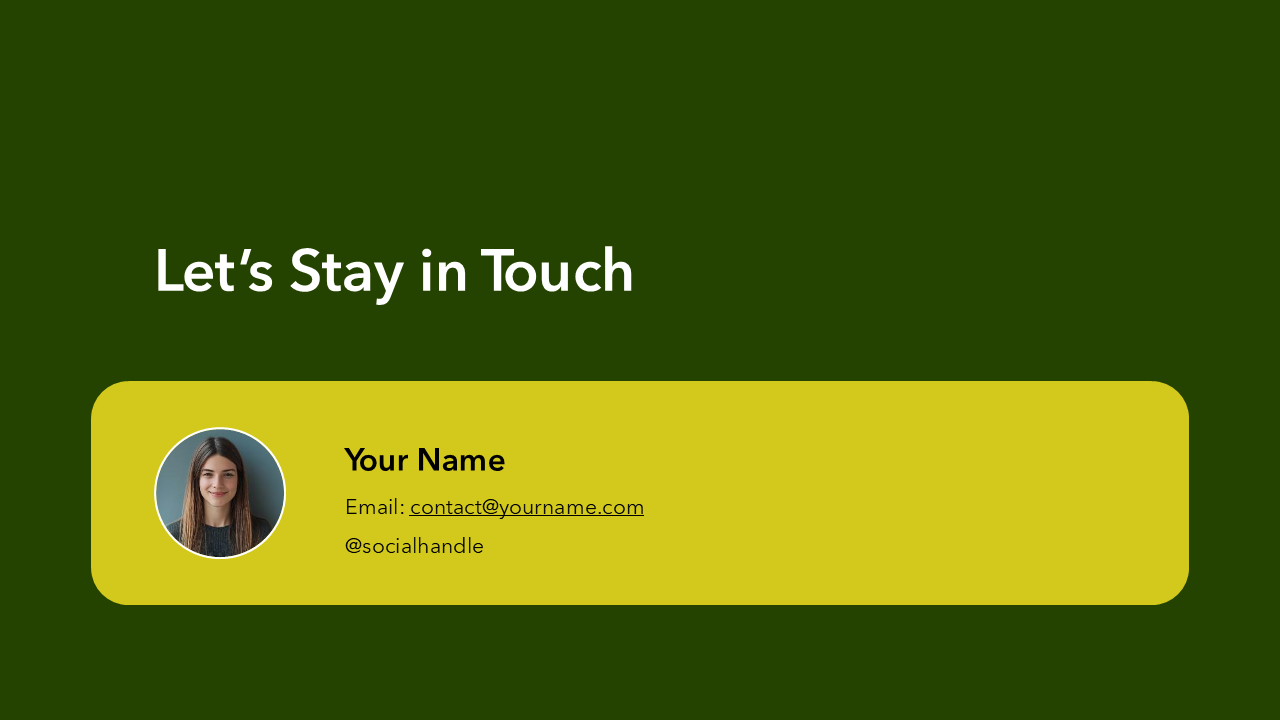 Lesson Learned PPT Template