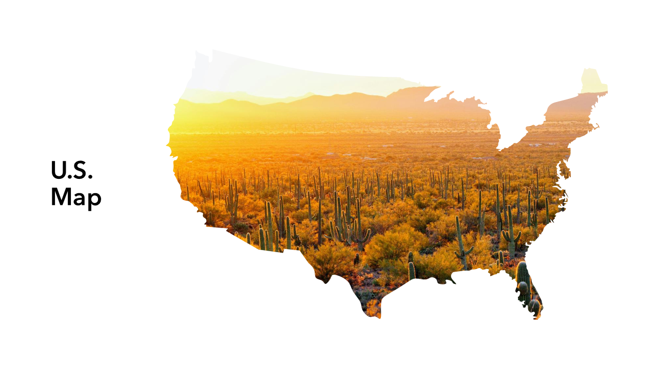 U.S. Map PPT Slides