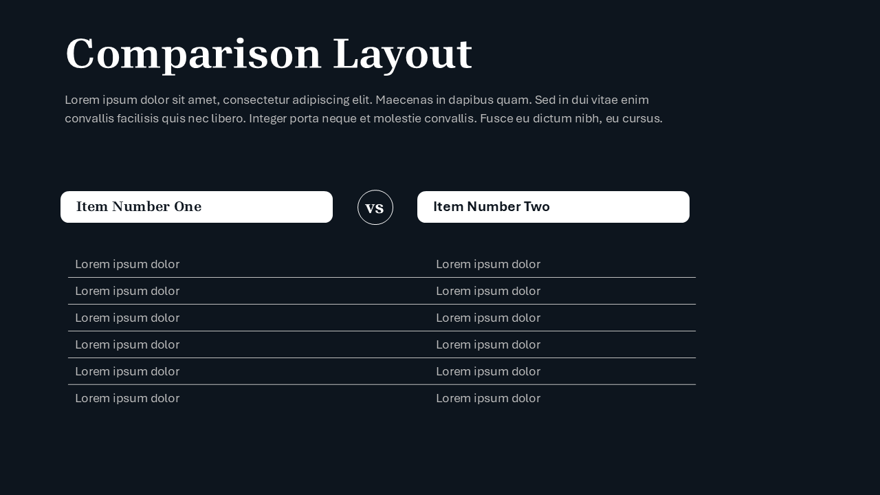 Black PPT Template