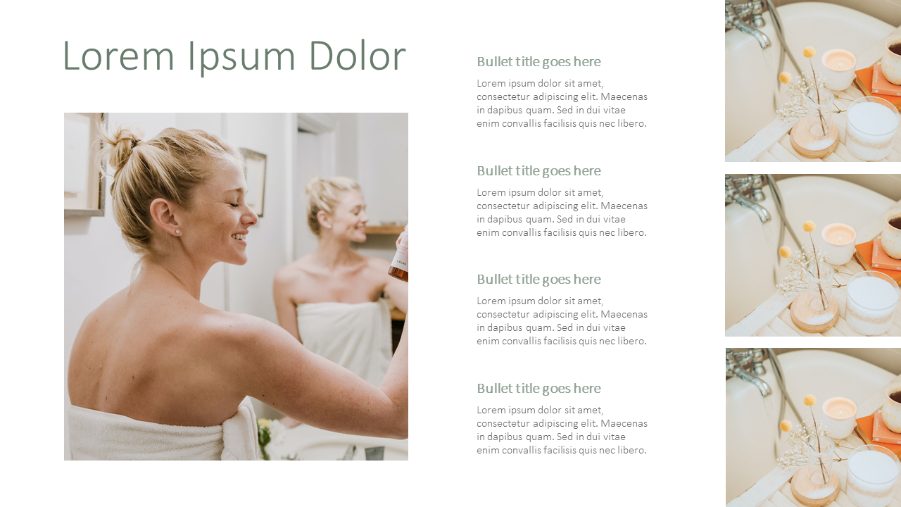 Beauty Products PPT Template