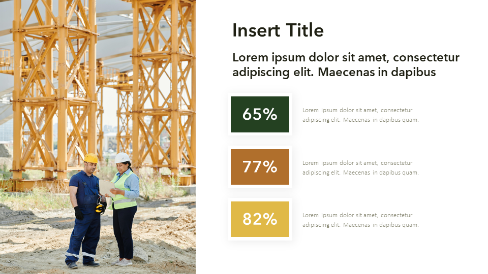 Construction Presentation Template