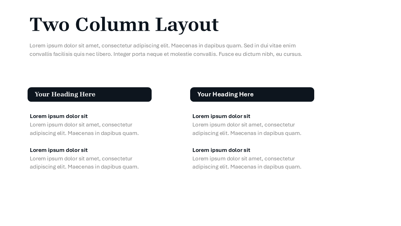 White PowerPoint Template