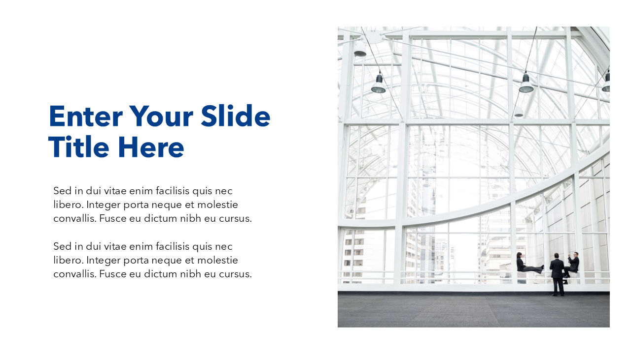 Blue PowerPoint Template