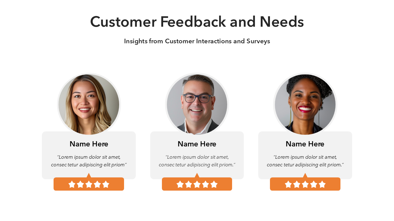 Orange and Black PPT Template