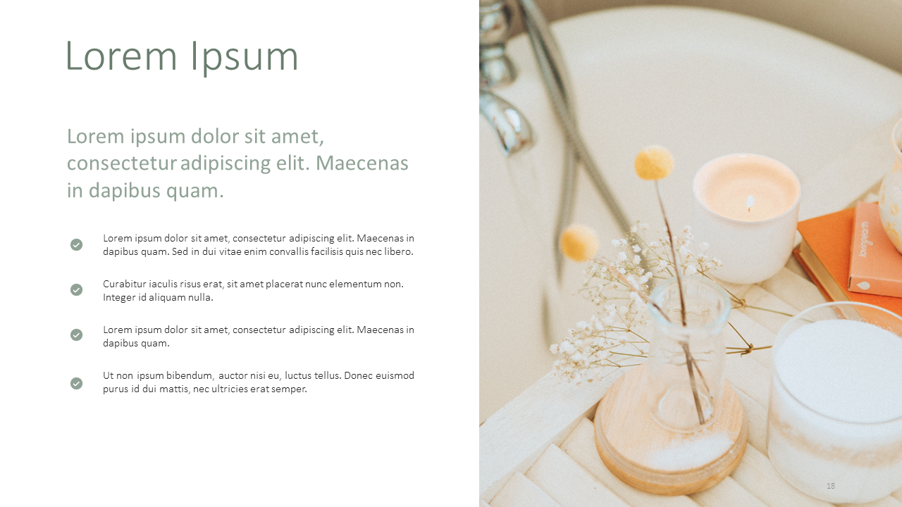 Beauty Products PPT Template
