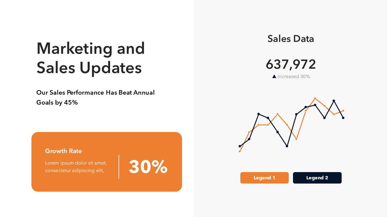 Orange and Black PPT Template