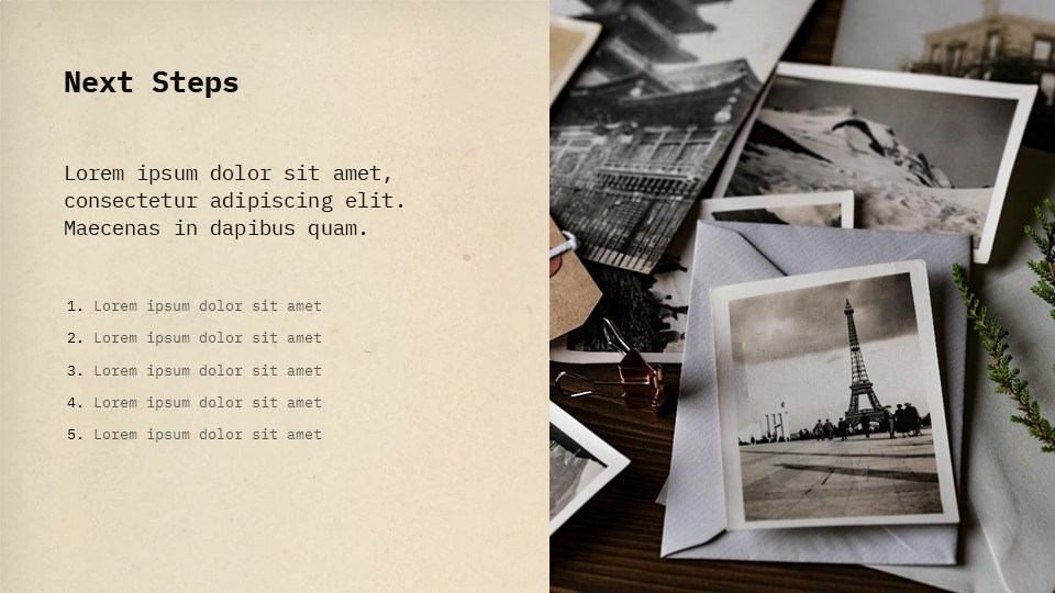Vintage PowerPoint Template