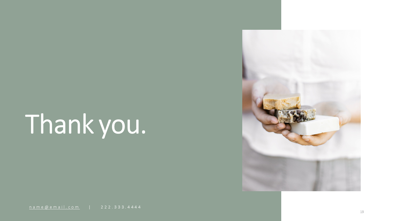 Beauty Products PPT Template