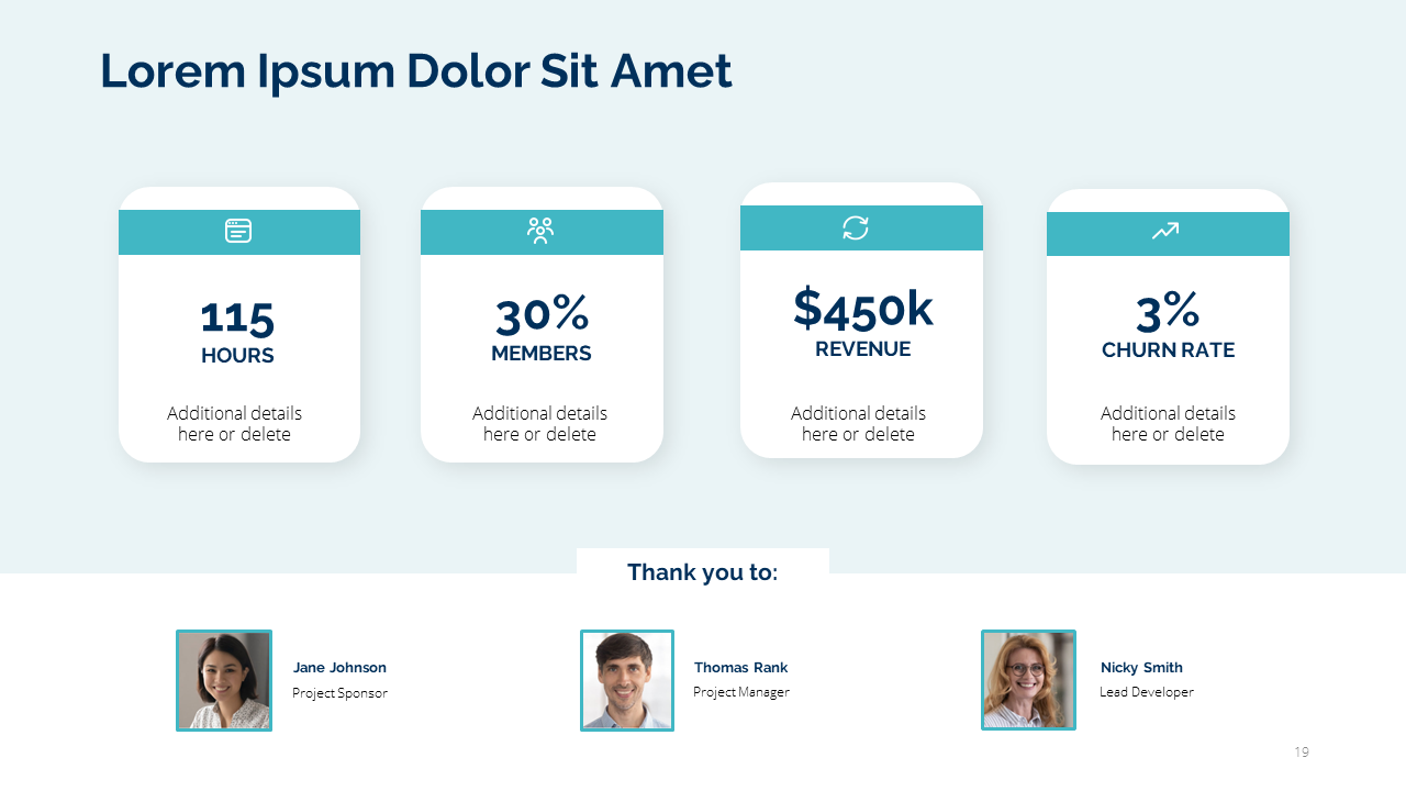 Project Status Report PPT