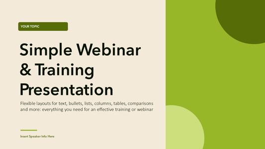 Webinar PowerPoint Template