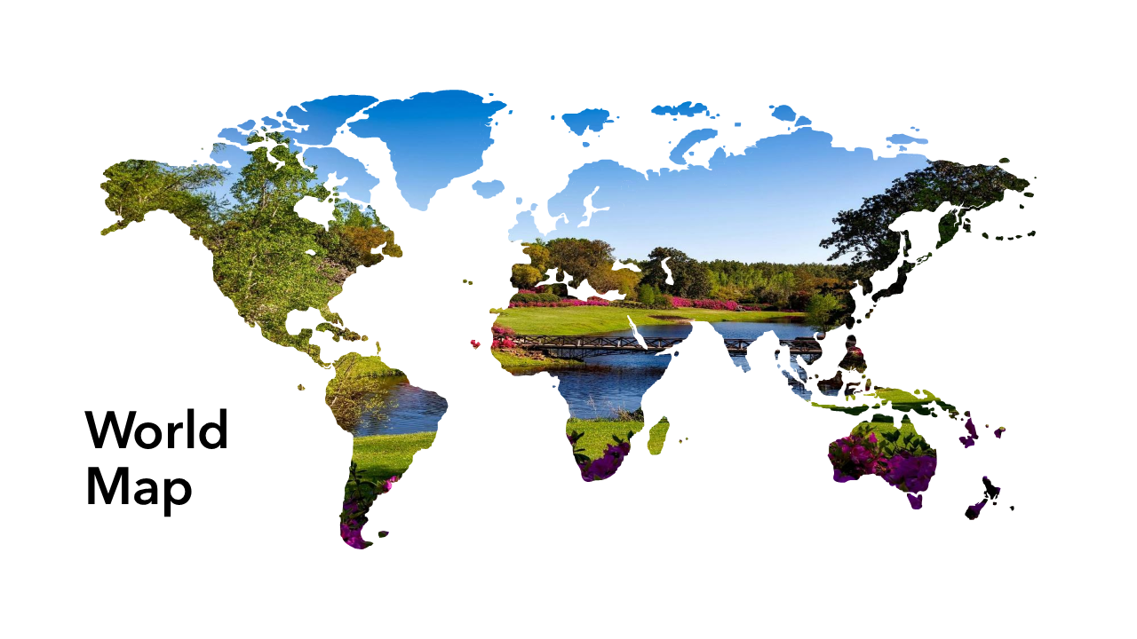 World Map PPT Slides