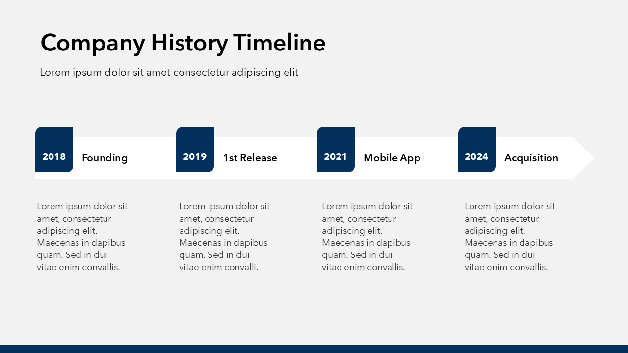Company History PPT