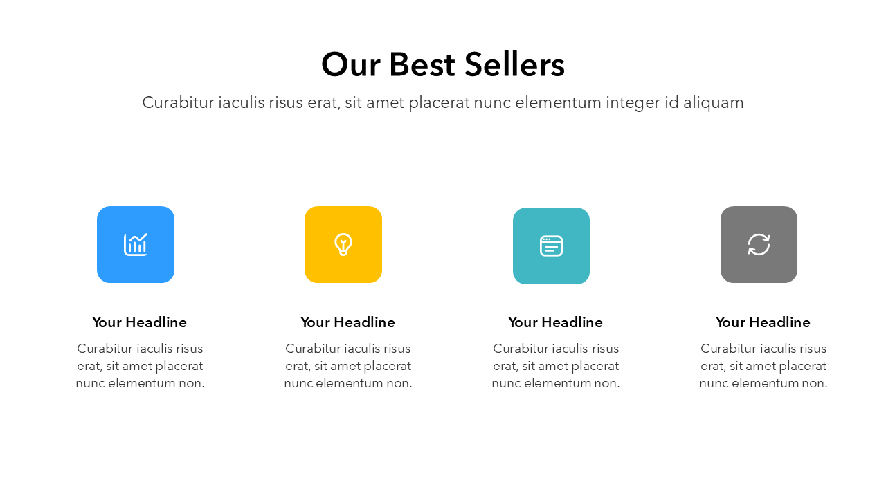 Best Sellers Slide