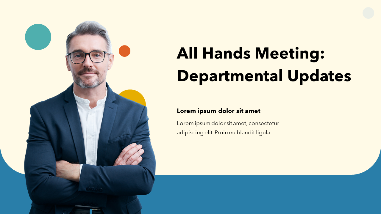 Staff Meeting Template