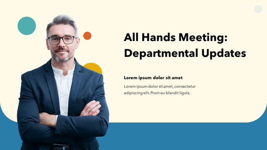 Staff Meeting Template