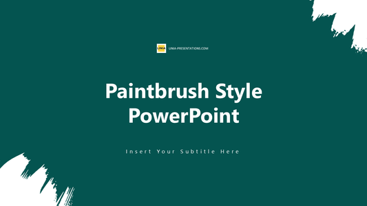 Paintbrush PowerPoint Template