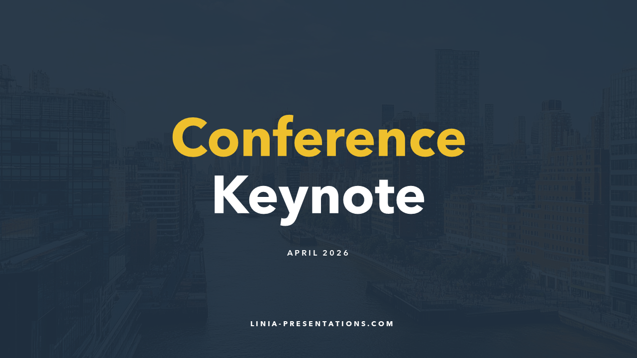Keynote Speech Template (Black & Yellow)